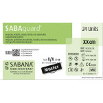 SABAguard® - Packung 24 Stück grün, 75 cm, HS-18, USP 3/0, Stärke 2 - E33182-75I