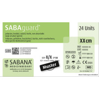 SABAguard® - Packung 24 Stück grün, 45 cm, DS-13, USP 4/0, Stärke 1,5 - E43133-45
