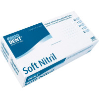 Soft Nitril - 100 darabos csomag, púdermentes, fehér, L - 49506