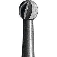 Stahlbohrer 1 - Packung 5 Stück HP, Figur 001 Kugel, ISO 023 - 1.104.023