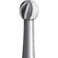 Stahlbohrer 1 - Packung 5 Stück RA, Figur 001, Kugel, ISO 021 - 1.204.021