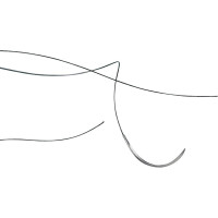 Supramid® - 36 darabos csomag, fekete, 45 cm, USP 4/0, HS15 - C0712043