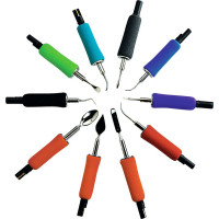 Ultra Waxer fűtőhegybe - darab PKT nagy, kék, zöld