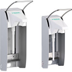 Wandspender plus - Stück Spender TLS für 1 Liter Flasche, mit Edelstahlpumpe - 4400115