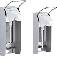 Wandspender plus - Stück Spender TLS für 1 Liter Flasche, mit Edelstahlpumpe - 4400115