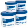 Wattekügelchen - tégely 4 g Ø 4 mm, méret 00 - 55482