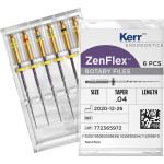 ZenFlex™ - Sortiment 6 Stück 21 mm, Taper.04 (ISO 020-045)
