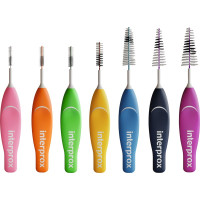 interprox® - Box 100 Stück rot, Ø 1,2 mm, mini conical - 31451